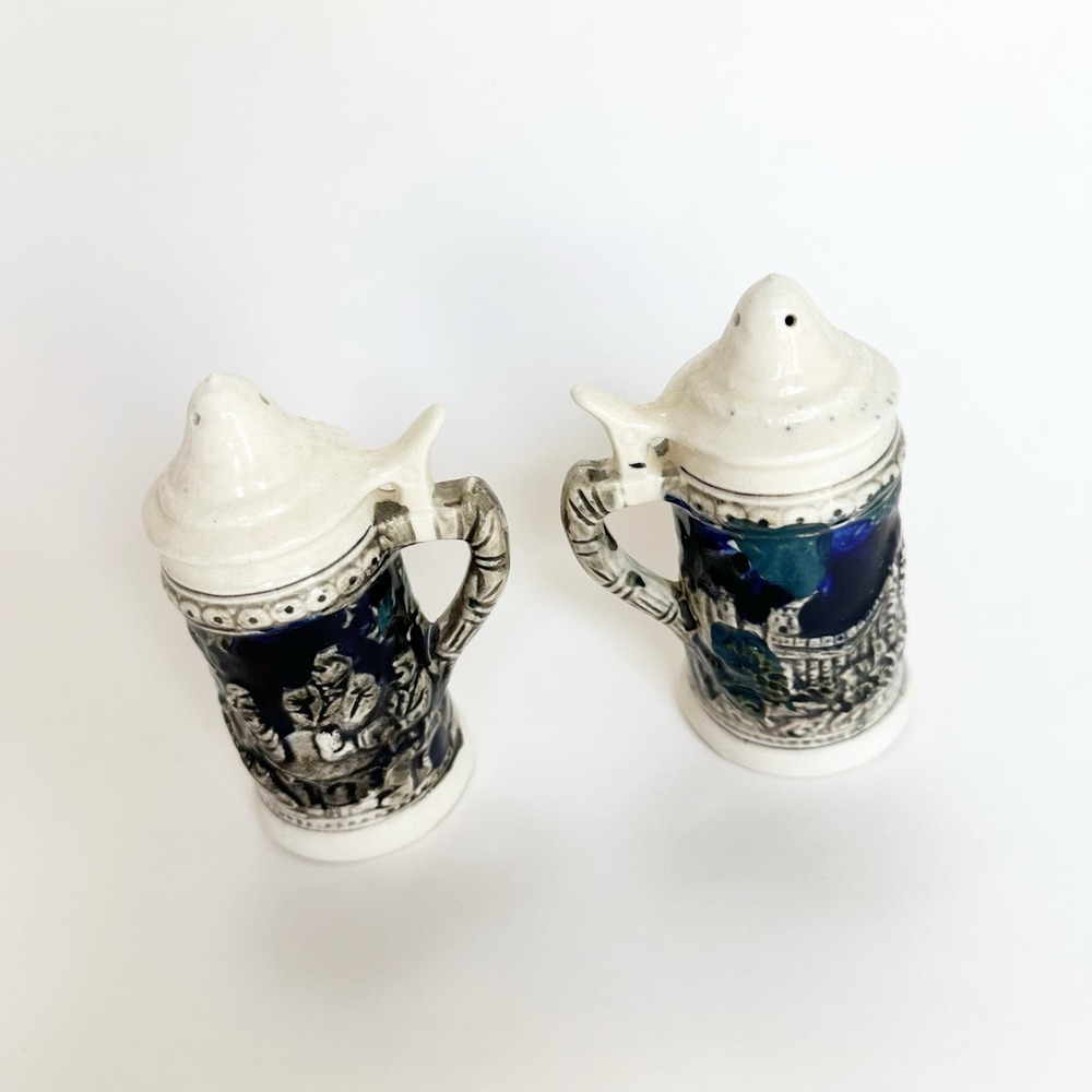Chase Stein Mug Salt & Pepper Shaker Set - Picture 2 of 5